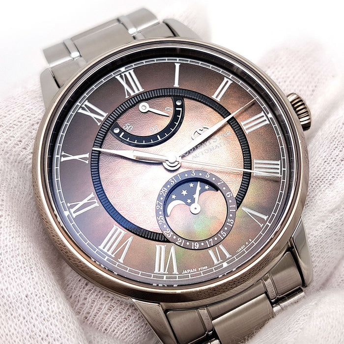 ORIENT 
メカニカルムーンフェイズ 
箱ギャラ付