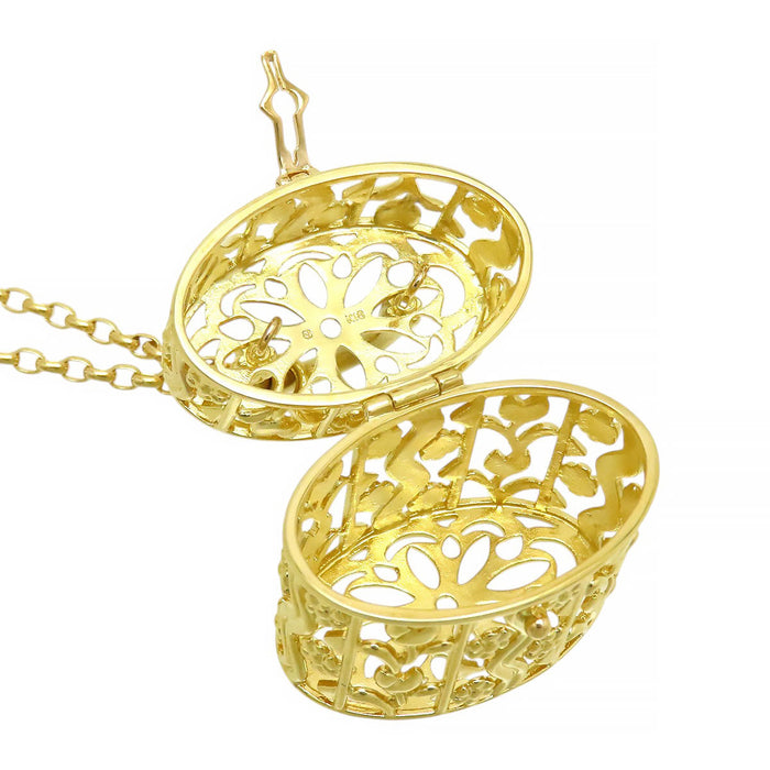 MIKIMOTO  
Bag Motif Necklace with Charm