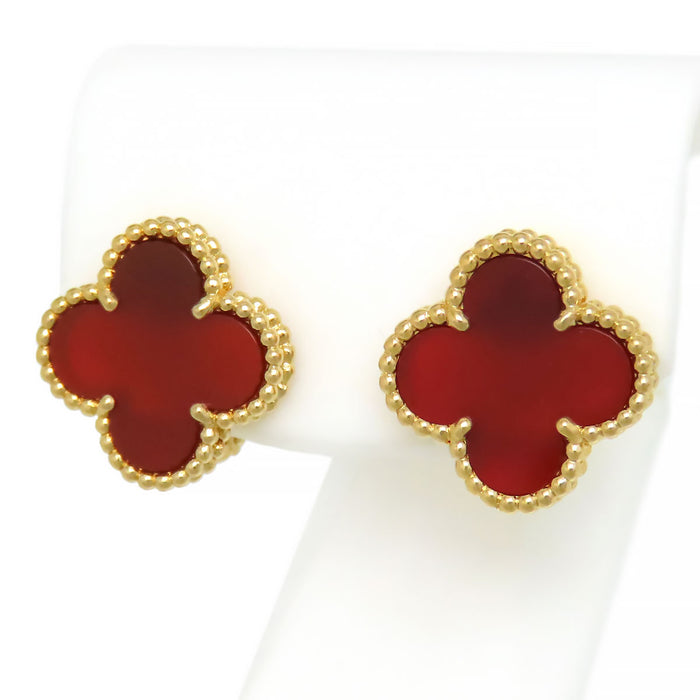 Van Cleef & Arpels  
Vintage Alhambra Earrings