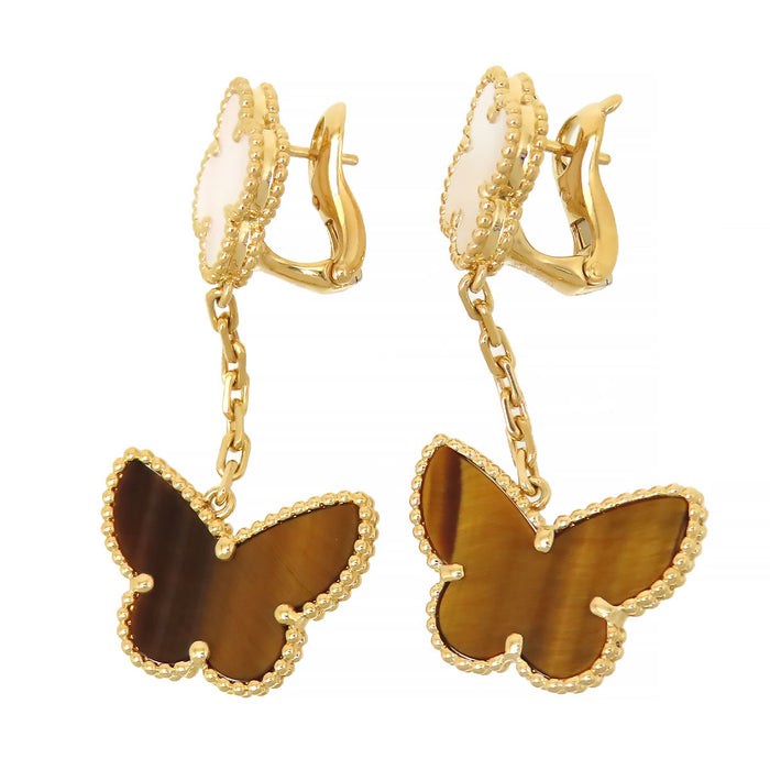 Van Cleef & Arpels 
ラッキーアルハンブラ ピアス 2モチーフ