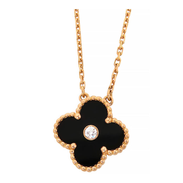 Van Cleef & Arpels  
Vintage Alhambra Necklace 2016 Holiday Limited Edition