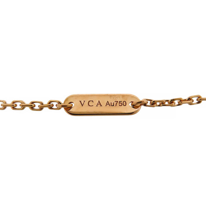 Van Cleef & Arpels  
Vintage Alhambra Necklace 2016 Holiday Limited Edition