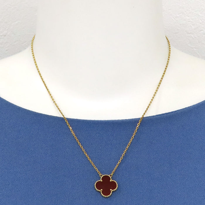 Van Cleef & Arpels  
Vintage Alhambra Necklace