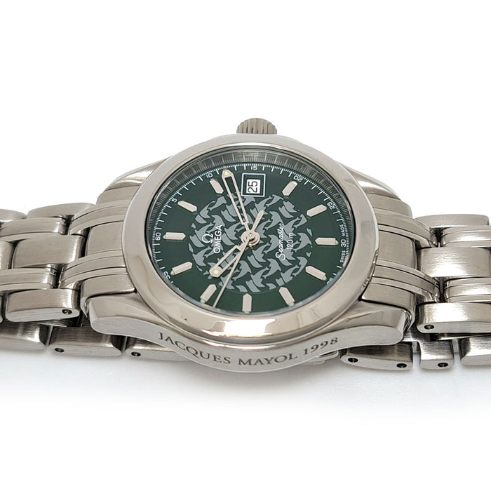 OMEGA 
Seamaster 120 Jacques Mayol 1998 
Con scatola e certificato