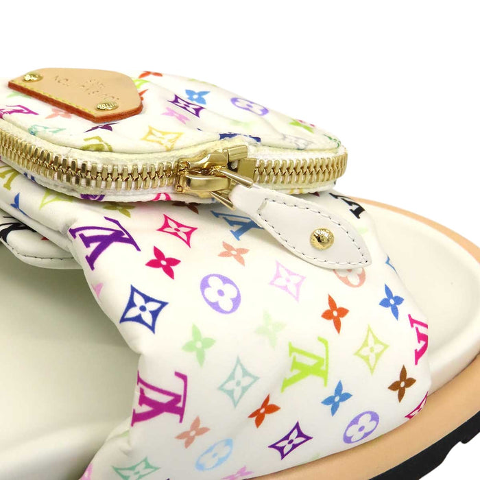 LOUIS VUITTON 
LV 村上隆 マルチカラー 
×TM プールピローライン サンダル