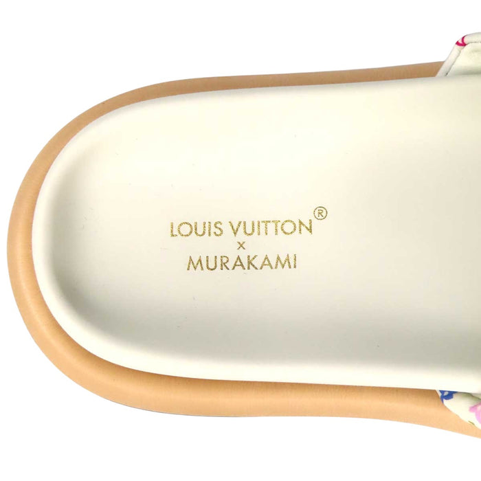 LOUIS VUITTON 
LV 村上隆 マルチカラー 
×TM プールピローライン サンダル