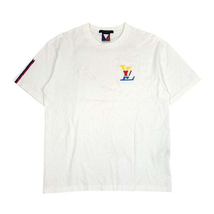 LOUIS VUITTON 
LV ガストンストライプ コットン クルーネック 
37th アメリカズカップ シグネチャー Tシャツ