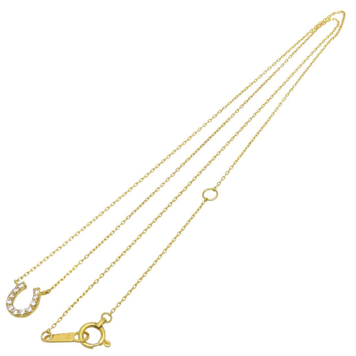 CELINE  
Horseshoe Diamond Necklace