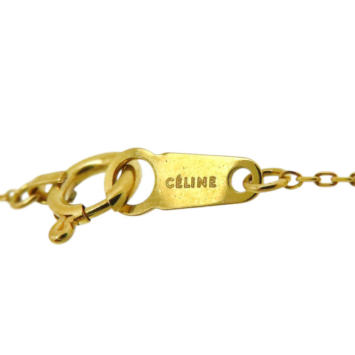 CELINE  
Horseshoe Diamond Necklace