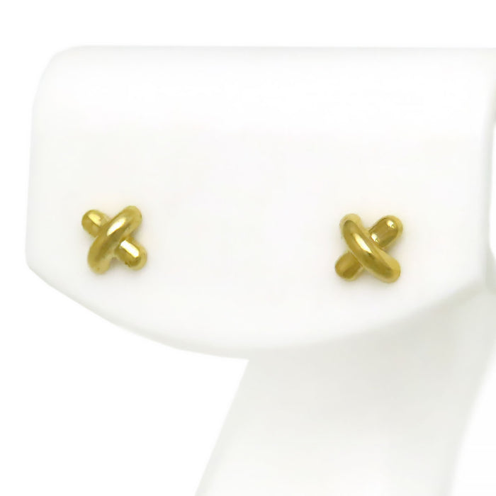 TIFFANY & Co.  
Cross Stitch Earrings