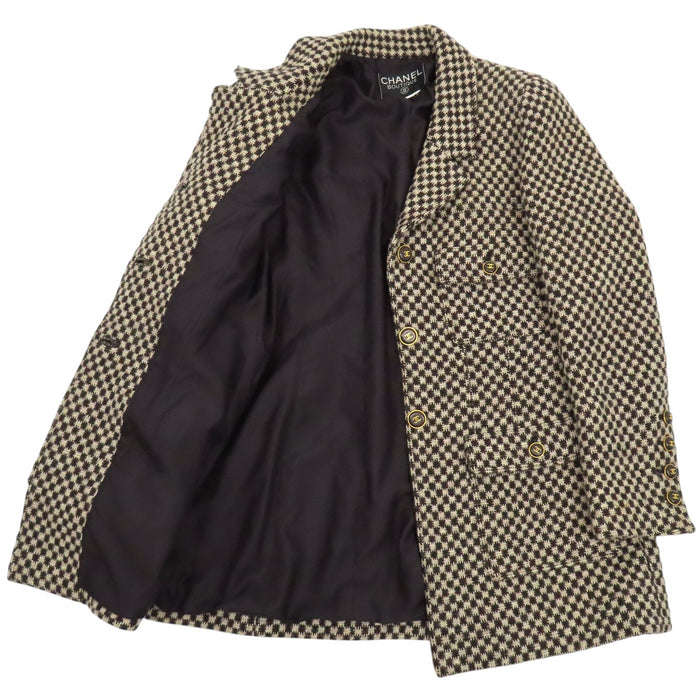 CHANEL  
COCO CC Coco Button Wool  
Coco Mark Tweed Tailored Jacket