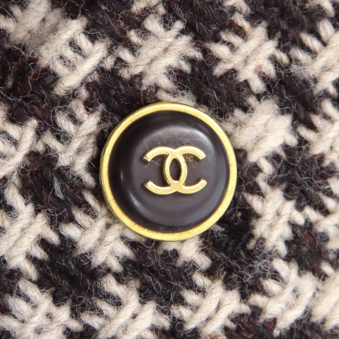 CHANEL  
COCO CC Coco Button Wool  
Coco Mark Tweed Tailored Jacket