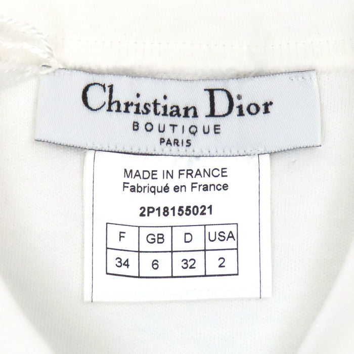Dior  
Cotton  
DIOR PARFUMS Denim-Style Logo T-Shirt  
Christian Dior