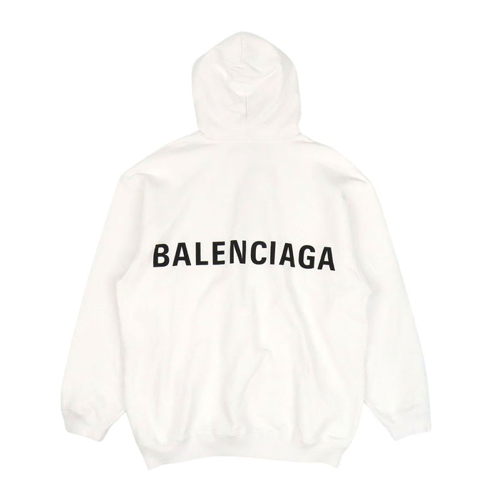 BALENCIAGA  
Cotton Sweatshirt  
Back Logo Print Hoodie
