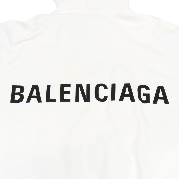 BALENCIAGA  
Cotton Sweatshirt  
Back Logo Print Hoodie