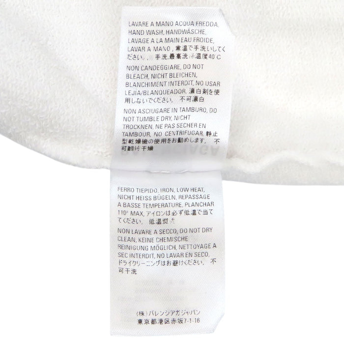 BALENCIAGA  
Cotton Sweatshirt  
Back Logo Print Hoodie