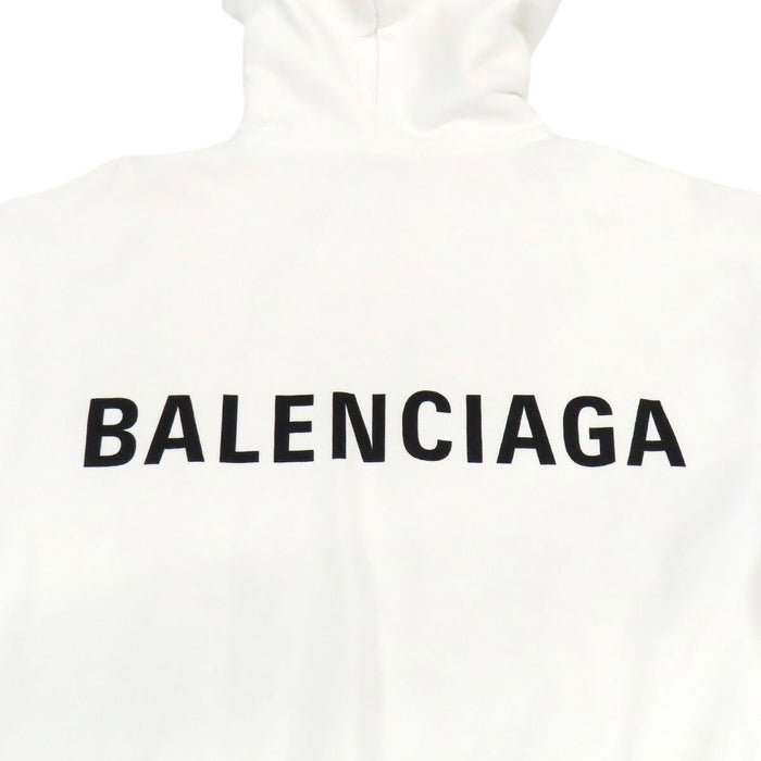BALENCIAGA  
Cotton Sweatshirt  
Back Logo Print Hoodie