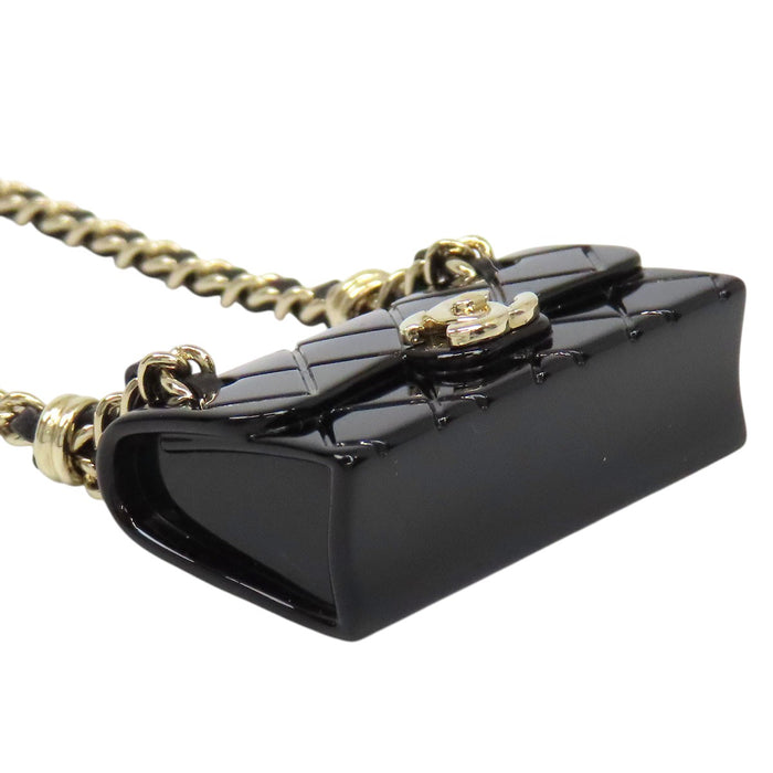 CHANEL 
COCO CC ターンロック マトラッセ ゴールドカラーメタル B23C 
ココマーク バッグ モチーフ チェーン ロング ネックレス