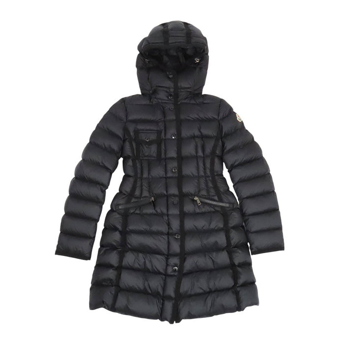 MONCLER 
ワッペン フーデッド ナイロン 
HERMINE エルミンヌ ダウンコート