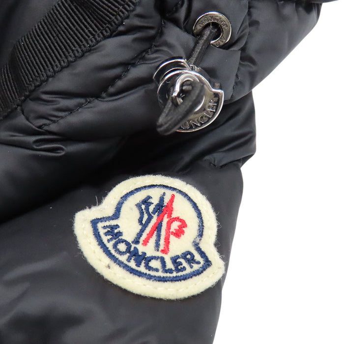 MONCLER 
ワッペン フーデッド ナイロン 
HERMINE エルミンヌ ダウンコート