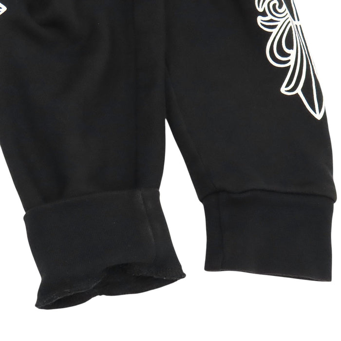 CHROME HEARTS 
CH フーディ スウェット コットン 裏起毛 
袖フローラル ホースシュー パーカー