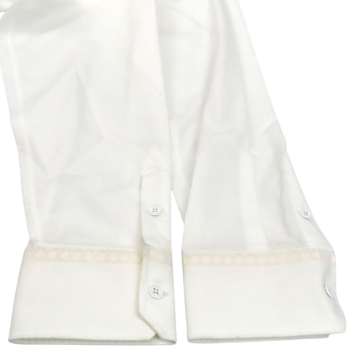 LOUIS VUITTON  
Regular Fit Logo Button  
LV Embroidery Cotton Shirt