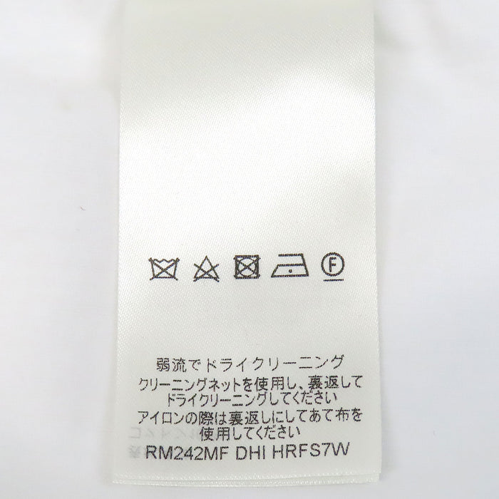 LOUIS VUITTON  
Regular Fit Logo Button  
LV Embroidery Cotton Shirt