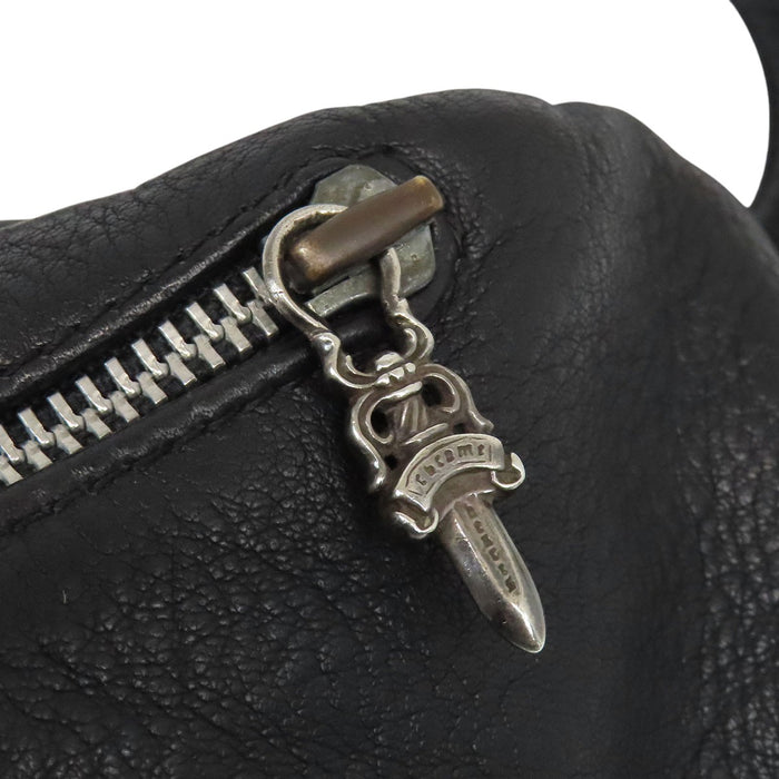 CHROME HEARTS 
CH SNAT PACK ダガージップ スクロールラベル スターリングシルバー 
プレーン スナット パック ボディ バッグ