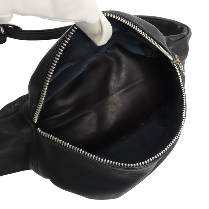 CHROME HEARTS 
CH SNAT PACK ダガージップ スクロールラベル スターリングシルバー 
プレーン スナット パック ボディ バッグ