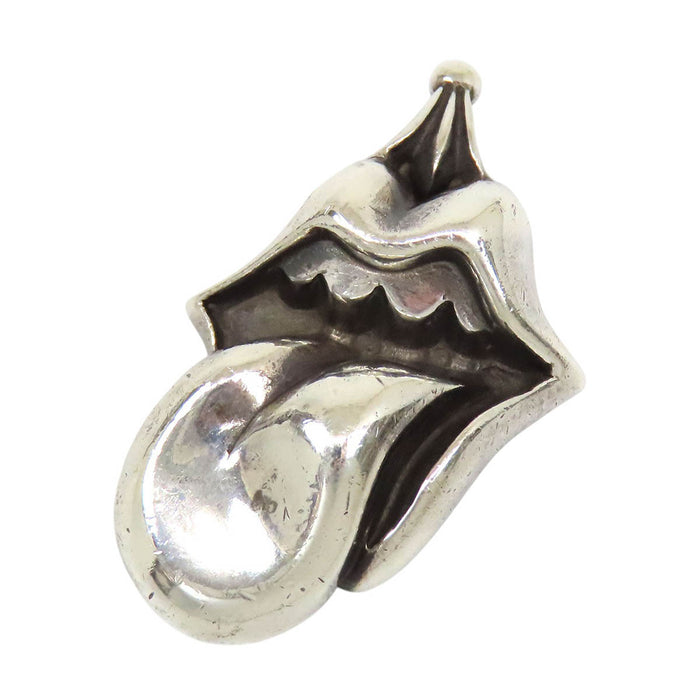 CHROME HEARTS 
CH チャーム ローリングストーンズ シルバーカラー 
LIPS TONGUE CHARM リップ＆タン ペンダントトップ