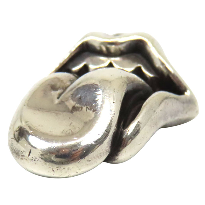 CHROME HEARTS 
CH チャーム ローリングストーンズ シルバーカラー 
LIPS TONGUE CHARM リップ＆タン ペンダントトップ