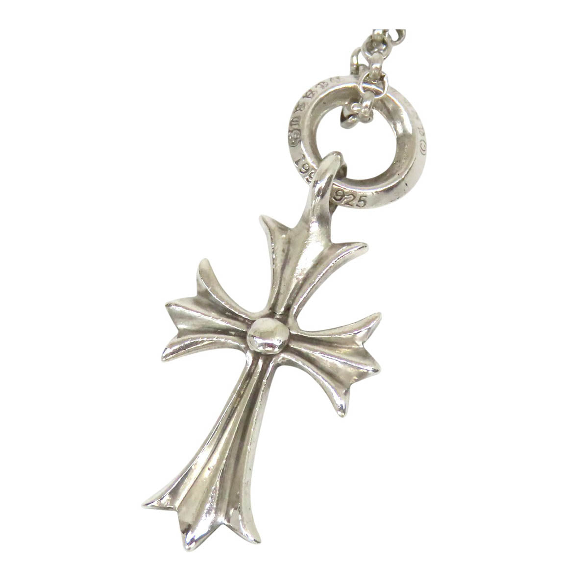 CHROME HEARTS シルバー 18インチ タイニー CHクロス チャーム ロール