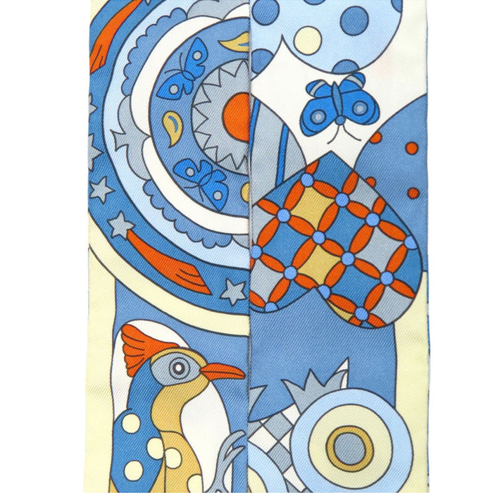 HERMES 
シルク 
ツイリー 森のささやき スカーフ 
Les Murmures de la Foret