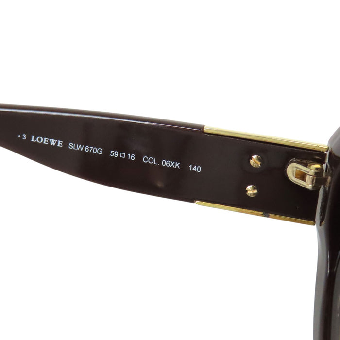LOEWE 
ロゴビジュー ラウンド 
アナグラム サングラス