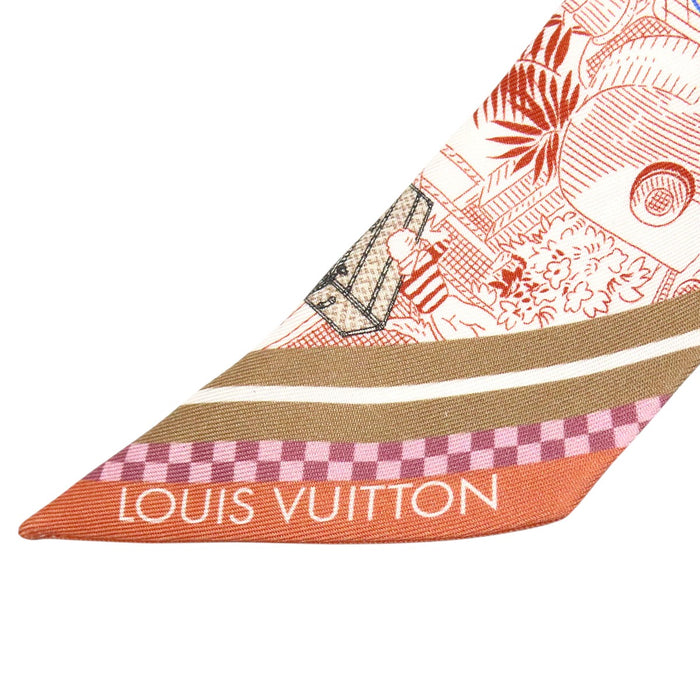 LOUIS VUITTON 
LV リボン 
バンドー BB ボンヴォワイヤージュ スカーフ 
モノグラム