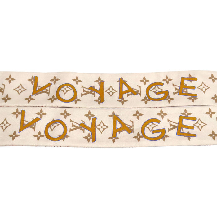 LOUIS VUITTON 
LV リボン 
バンドー BB ボンヴォワイヤージュ スカーフ 
モノグラム