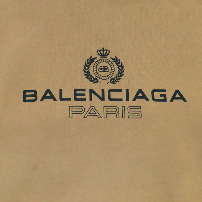 BALENCIAGA 
スウェット コットン 
ロゴ プリント フーディ