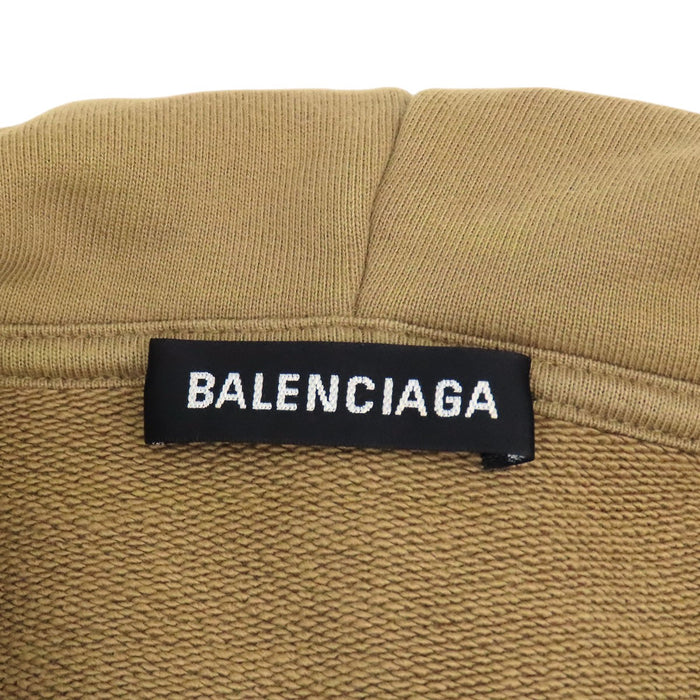 BALENCIAGA 
スウェット コットン 
ロゴ プリント フーディ
