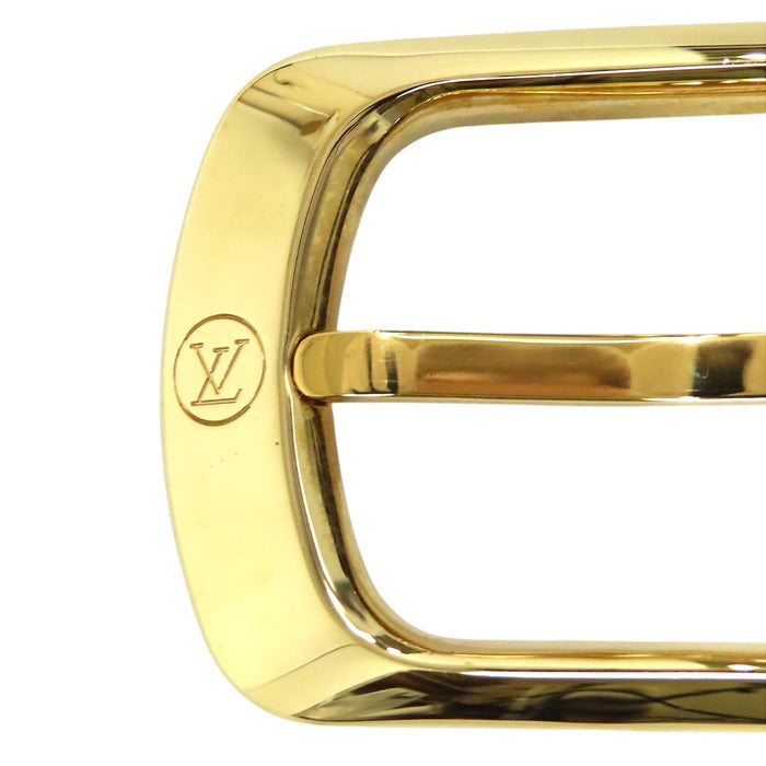 LOUIS VUITTON 
エリプス LV ロゴ レザー ゴールドカラーメタル 
ダミエ エリプス ベルト