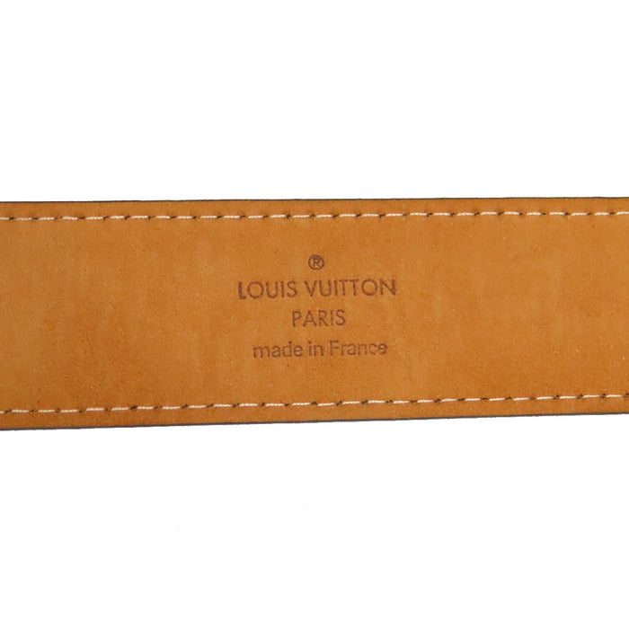 LOUIS VUITTON 
エリプス LV ロゴ レザー ゴールドカラーメタル 
ダミエ エリプス ベルト