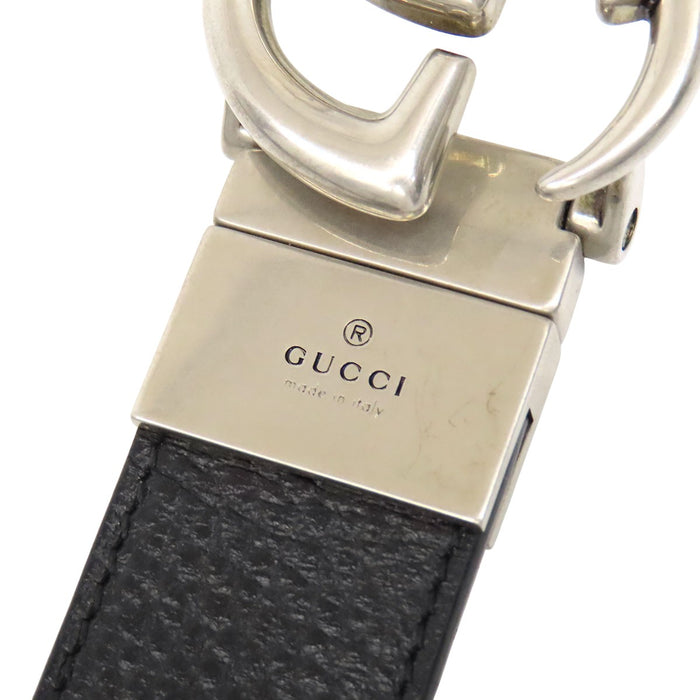 GUCCI
Leather Silver-tone hardware
Double G Reversible Belt