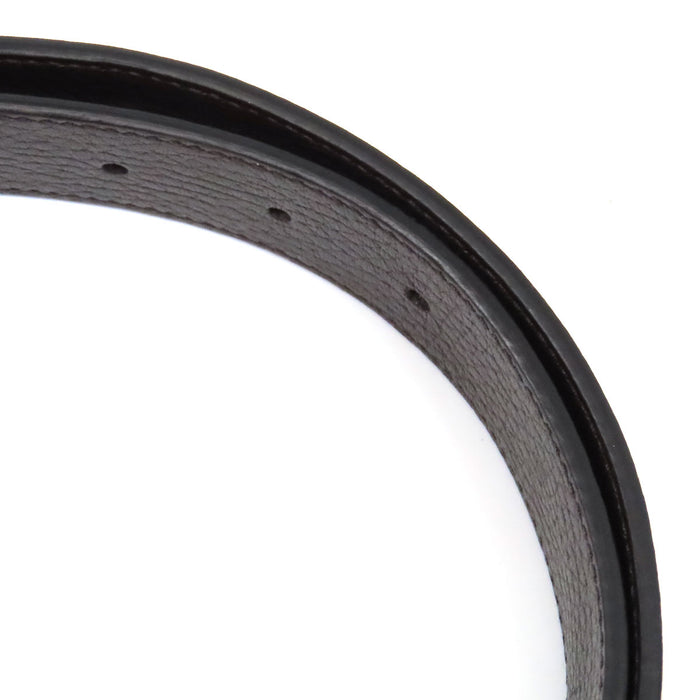GUCCI
Leather Silver-tone hardware
Double G Reversible Belt