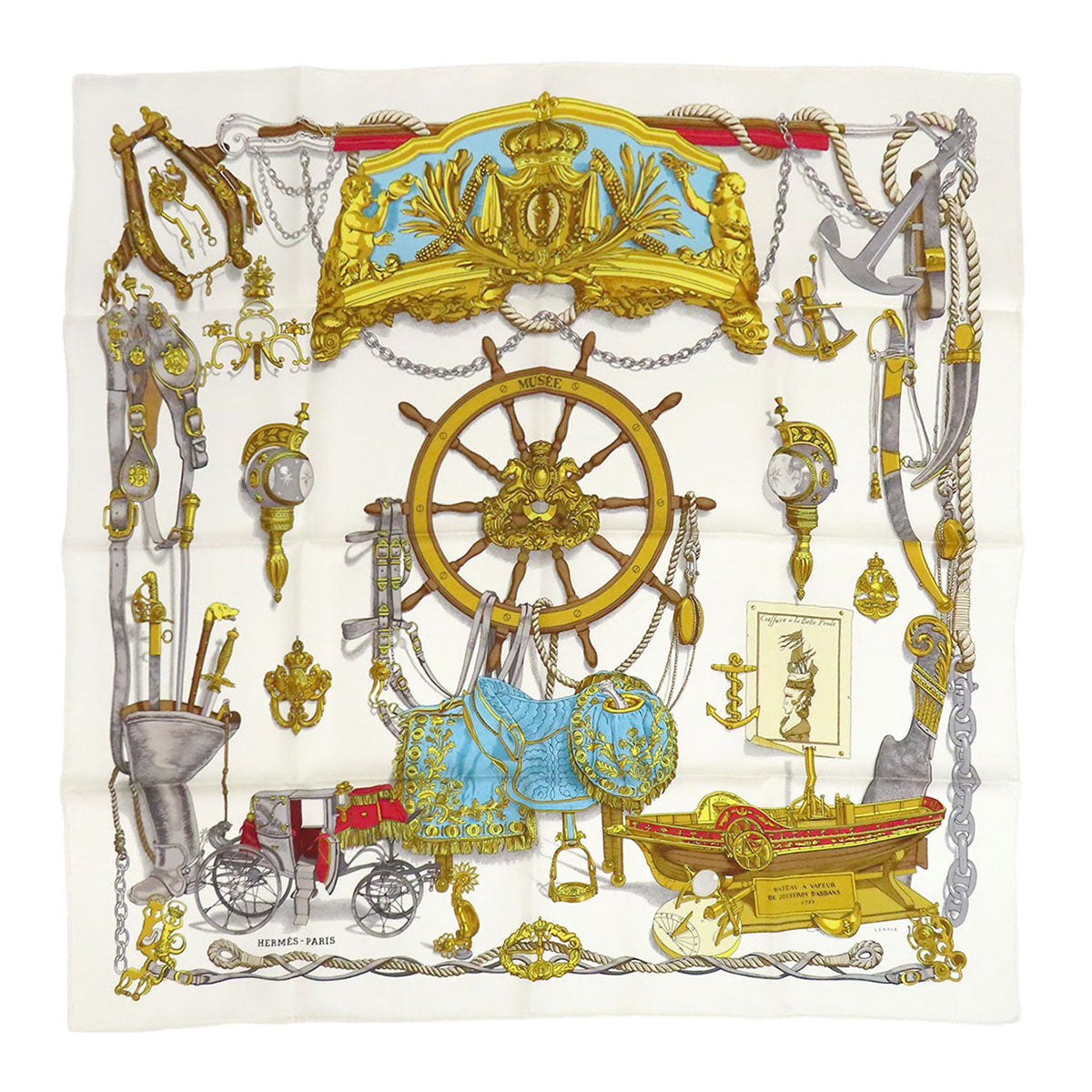 大*す様 ヴィンテージ HERMES シルクスカーフ カレ90 HERMES スカーフ 大判 シルク カレ 90 MUSEE 博物館– TS Trading Co., Ltd.
