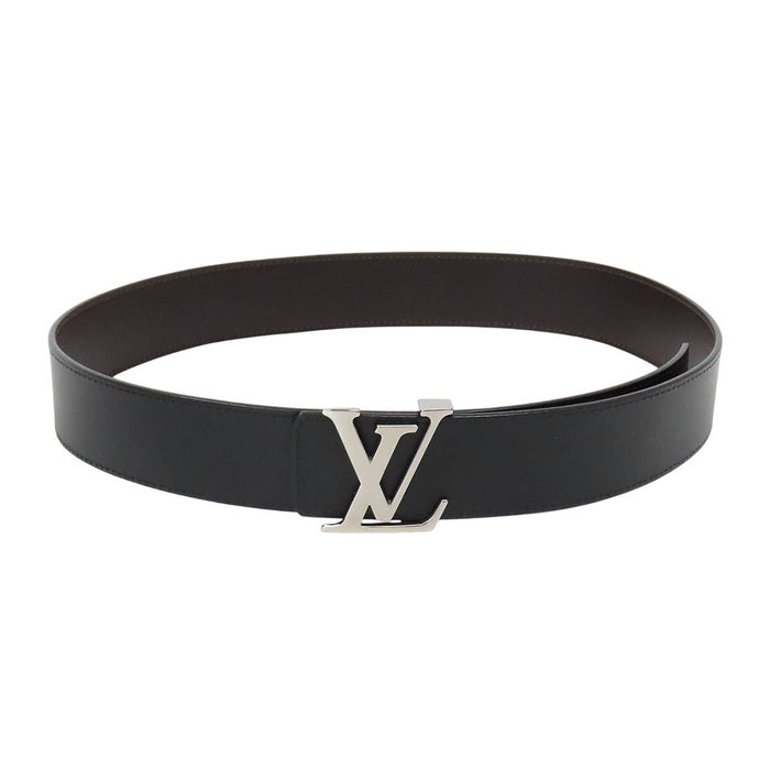 LOUIS VUITTON 
リバーシブル LV ロゴ レザー シルバーカラーメタル 
LV イニシャル ベルト 40MM