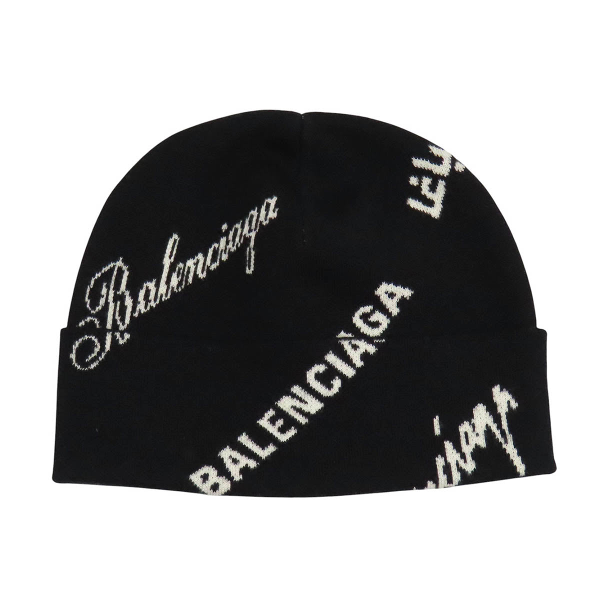 balenciaga ブラウンニット帽 BALENCIAGA ニット帽 ロゴ ニットキャップ– TS Trading Co., Ltd.