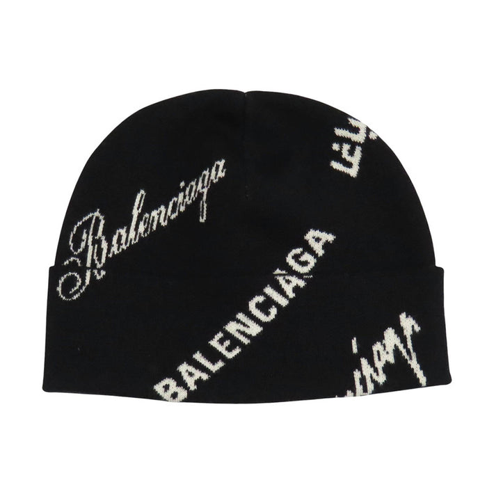 BALENCIAGA 
ニット帽 
ロゴ ニットキャップ