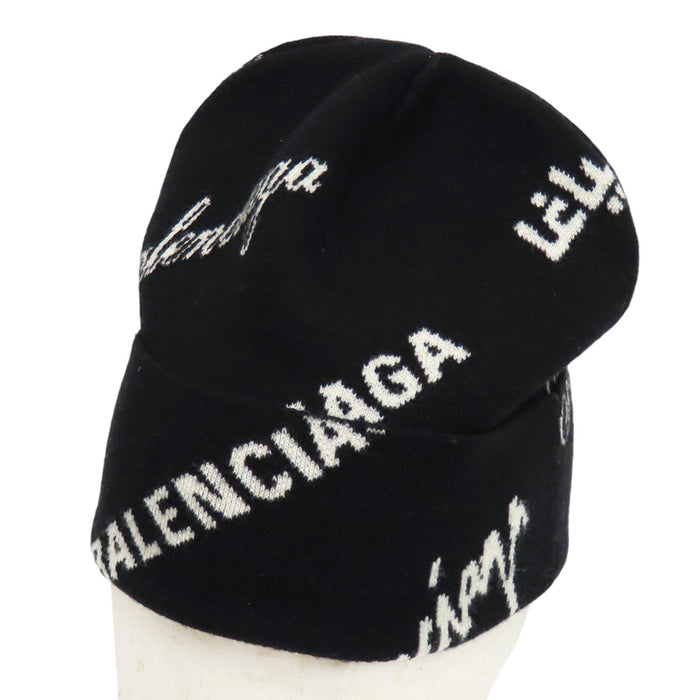 BALENCIAGA 
ニット帽 
ロゴ ニットキャップ