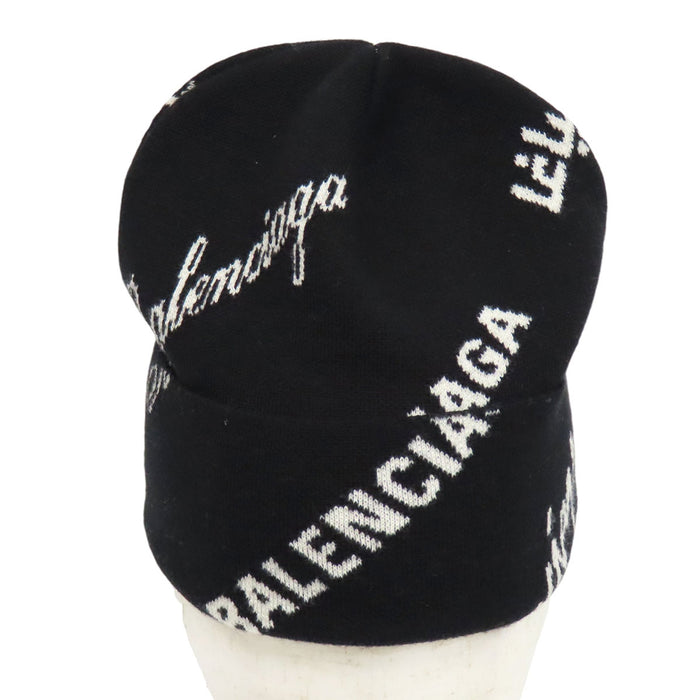 BALENCIAGA 
ニット帽 
ロゴ ニットキャップ