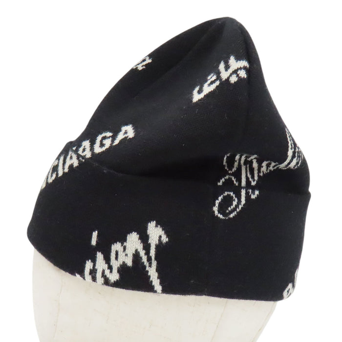 BALENCIAGA 
ニット帽 
ロゴ ニットキャップ