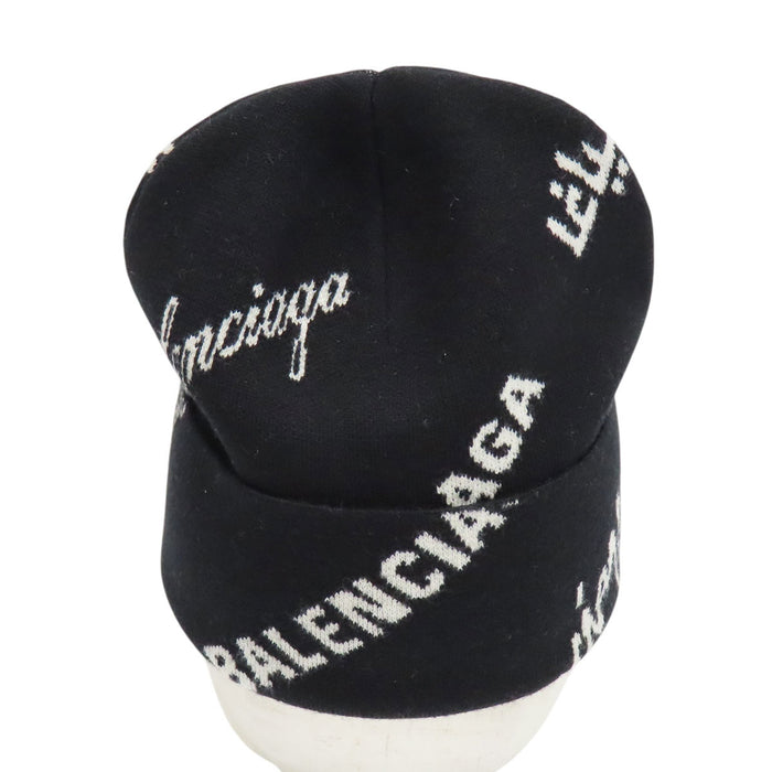 BALENCIAGA 
ニット帽 
ロゴ ニットキャップ